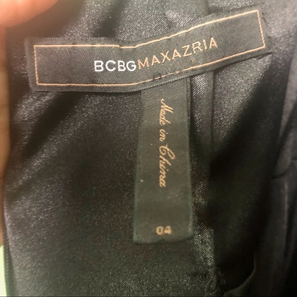 Black Satin Evening Prom Cocktail Gown Halter Top - Picture 13 of 15